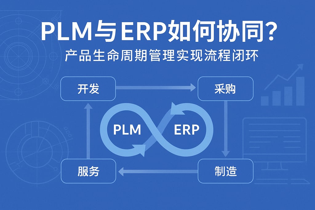 PLM与ERP如何协同？产品生命周期管理实现流程闭环