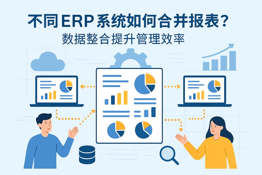 不同ERP系统如何合并报表？数据整合提升管理效率