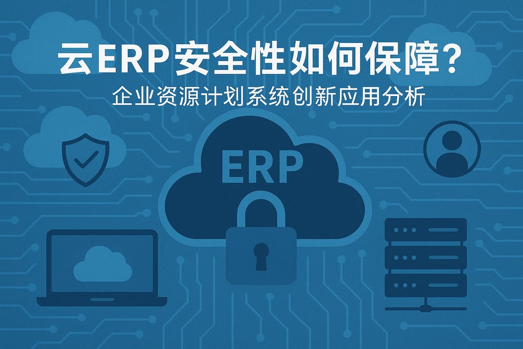 云ERP安全性如何保障？企业资源计划系统创新应用分析