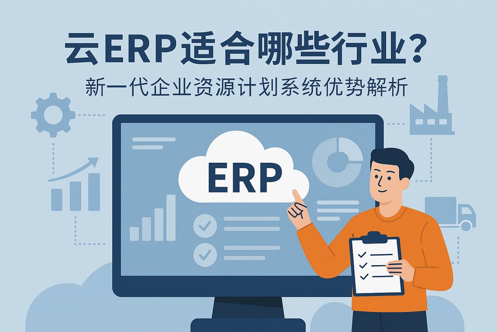 云ERP适合哪些行业？新一代企业资源计划系统优势解析