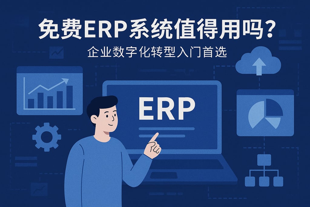 免费ERP系统值得用吗？企业数字化转型入门首选