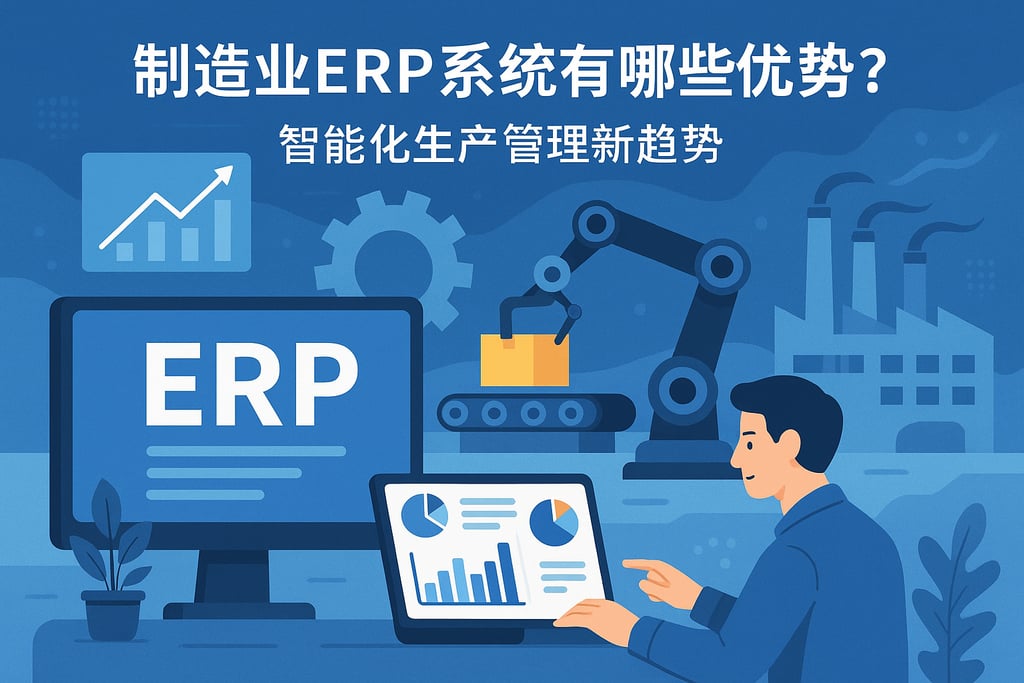 制造业ERP系统有哪些优势？智能化生产管理新趋势