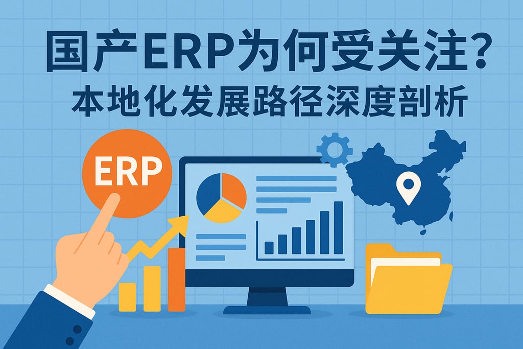 国产ERP为何受关注？本地化发展路径深度剖析