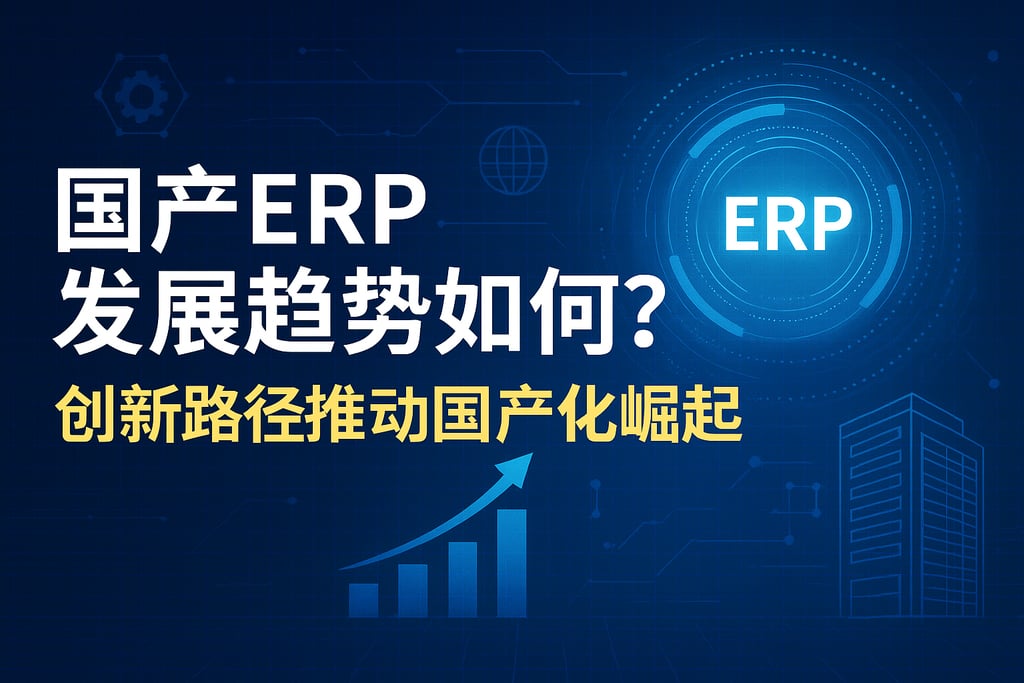 国产ERP发展趋势如何？创新路径推动国产化崛起