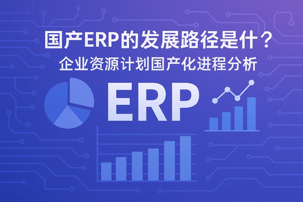 国产ERP的发展路径是什么？企业资源计划国产化进程分析