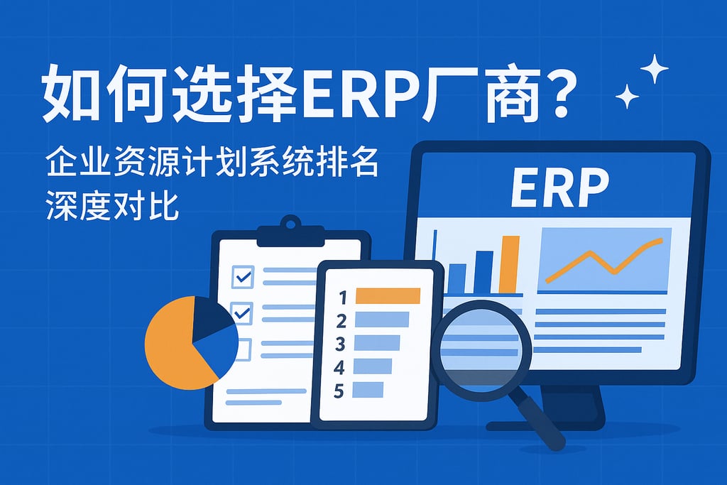如何选择ERP厂商？企业资源计划系统排名深度对比