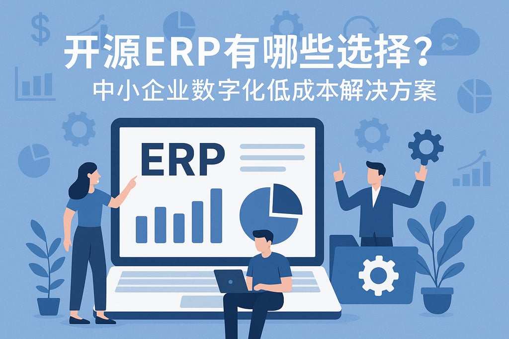 开源ERP有哪些选择？中小企业数字化低成本解决方案