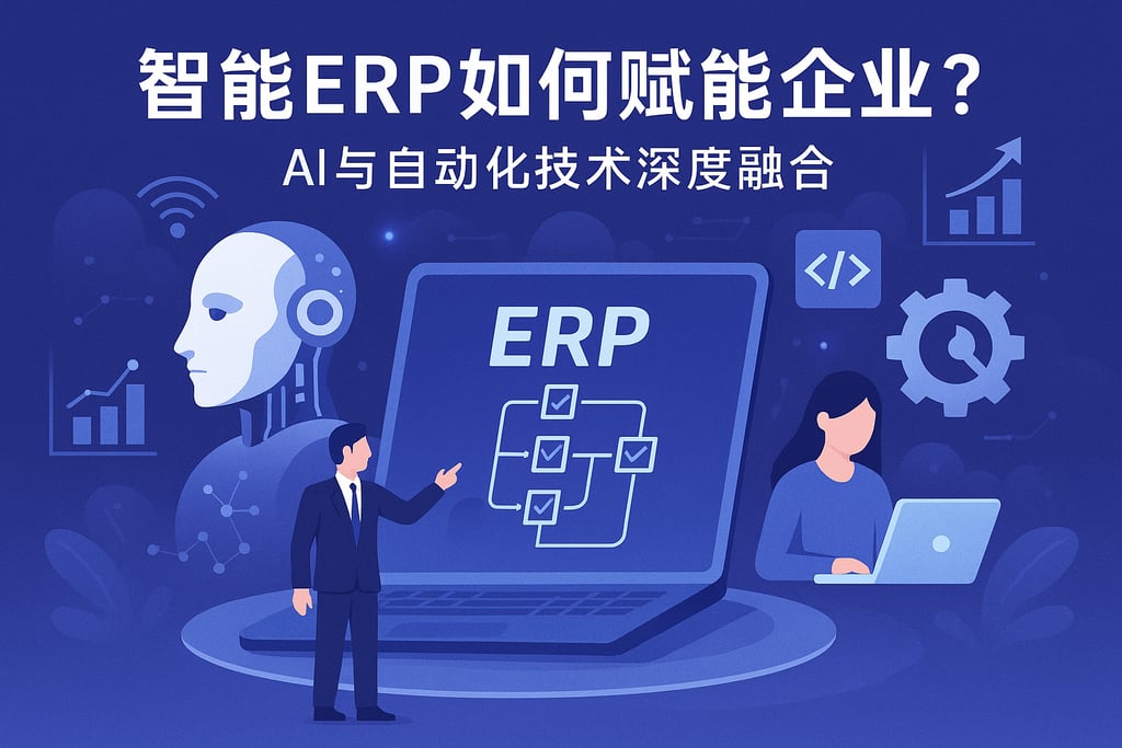 智能ERP如何赋能企业？AI与自动化技术深度融合