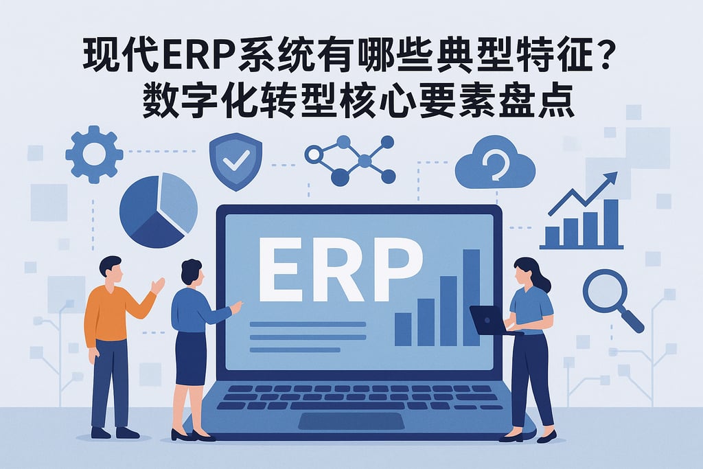 现代ERP系统有哪些典型特征？数字化转型核心要素盘点