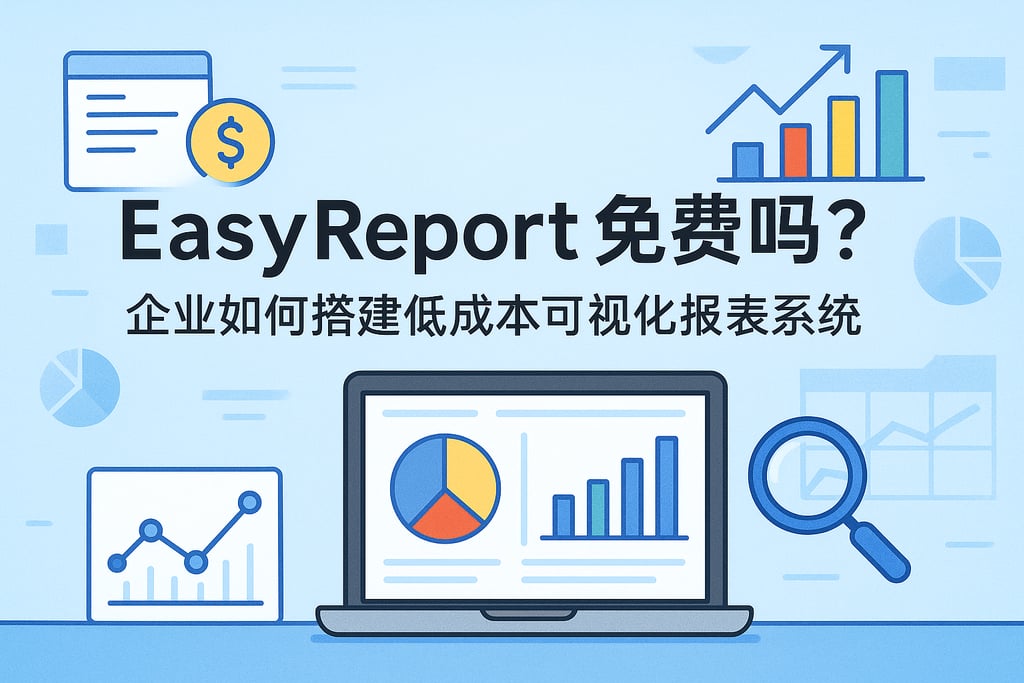 EasyReport免费吗？企业如何搭建低成本可视化报表系统