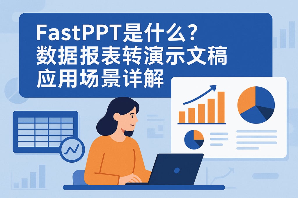 FastPPT是什么？数据报表转演示文稿应用场景详解