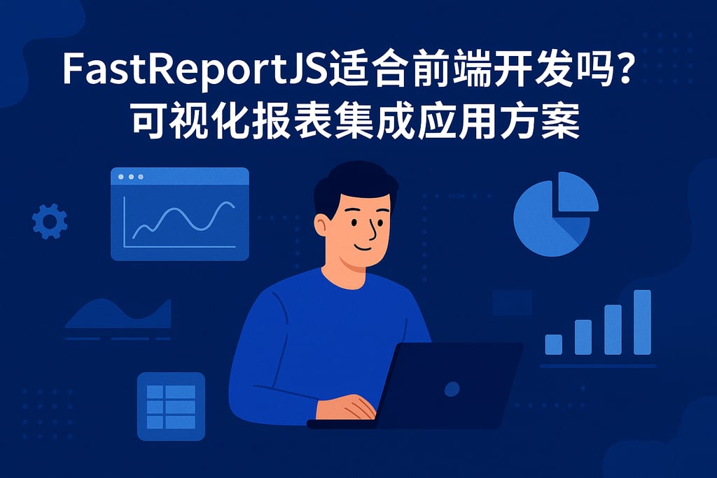 FastReportJS适合前端开发吗？可视化报表集成应用方案