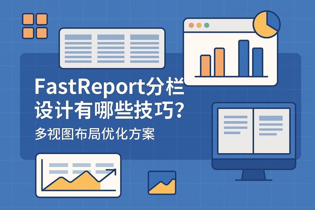 FastReport分栏设计有哪些技巧？多视图布局优化方案
