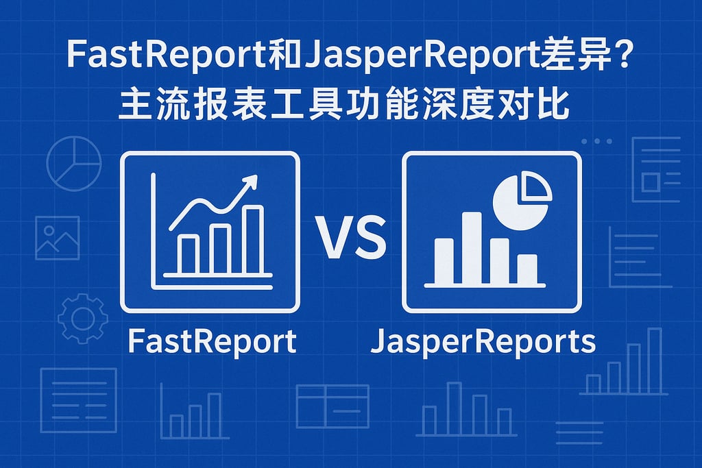 FastReport和JasperReport差异？主流报表工具功能深度对比