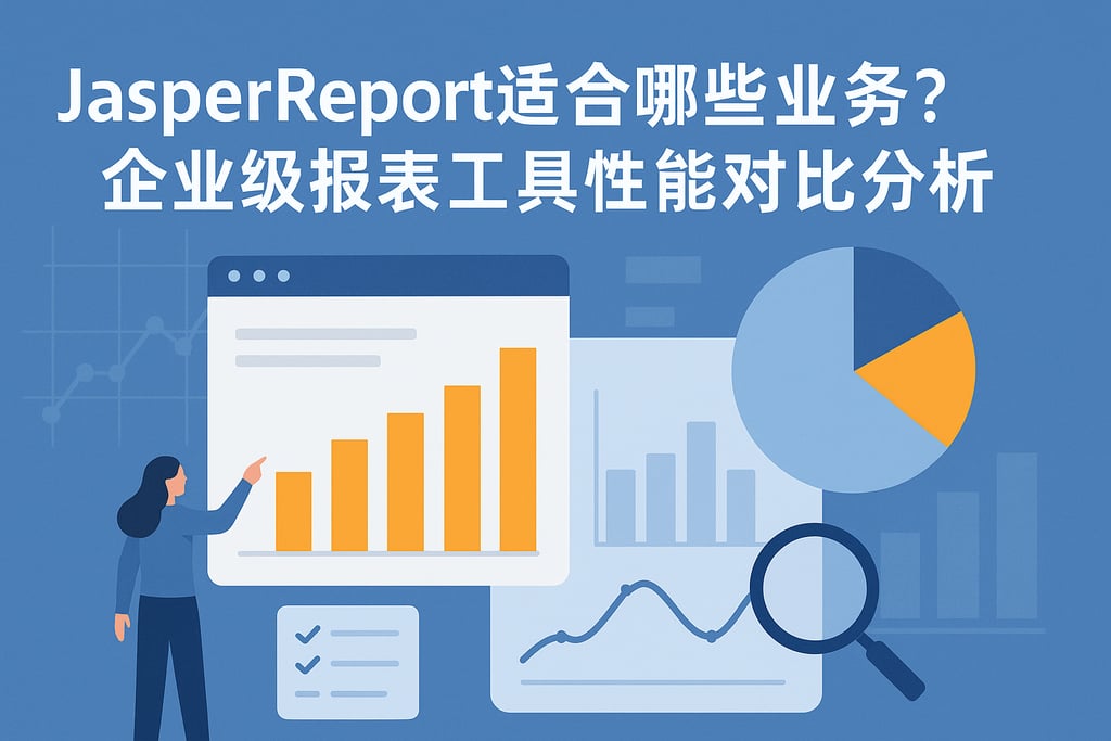 JasperReport适合哪些业务？企业级报表工具性能对比分析