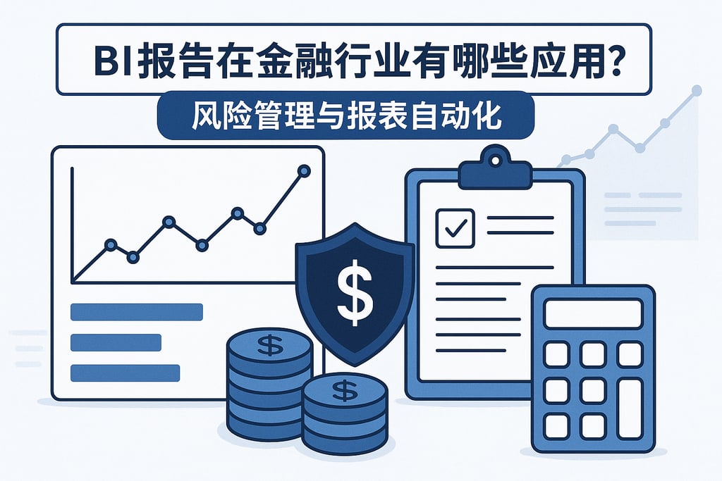 bireporting在金融行业有哪些应用？风险管理与报表自动化