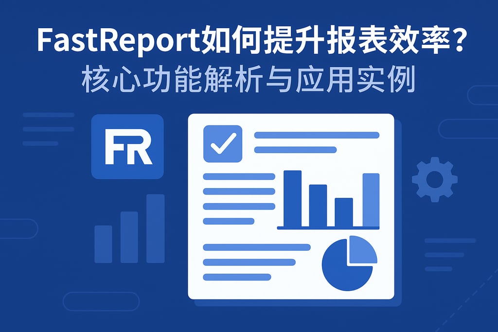 fastreport如何提升报表效率？核心功能解析与应用实例 - FineReport报表知识库