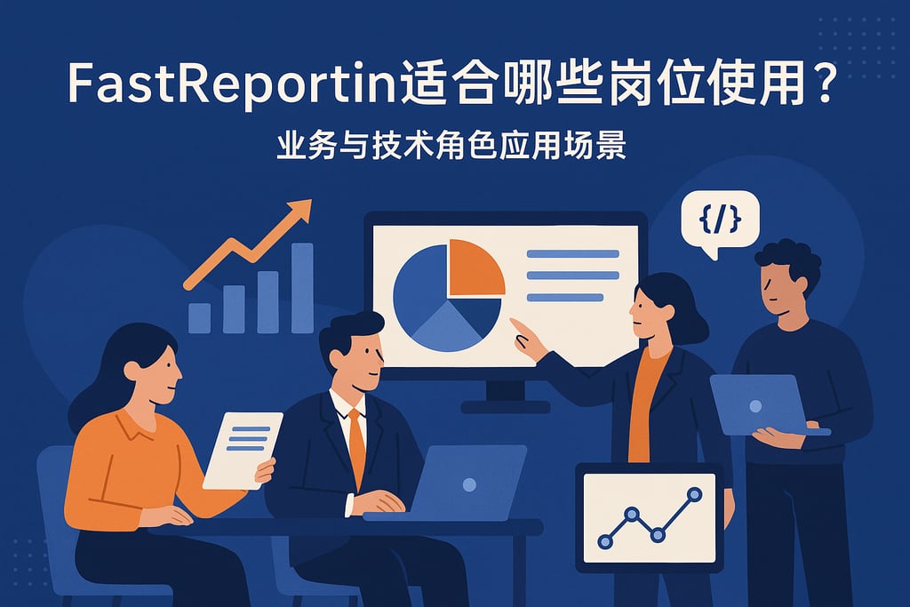 fastreportin适合哪些岗位使用？业务与技术角色应用场景