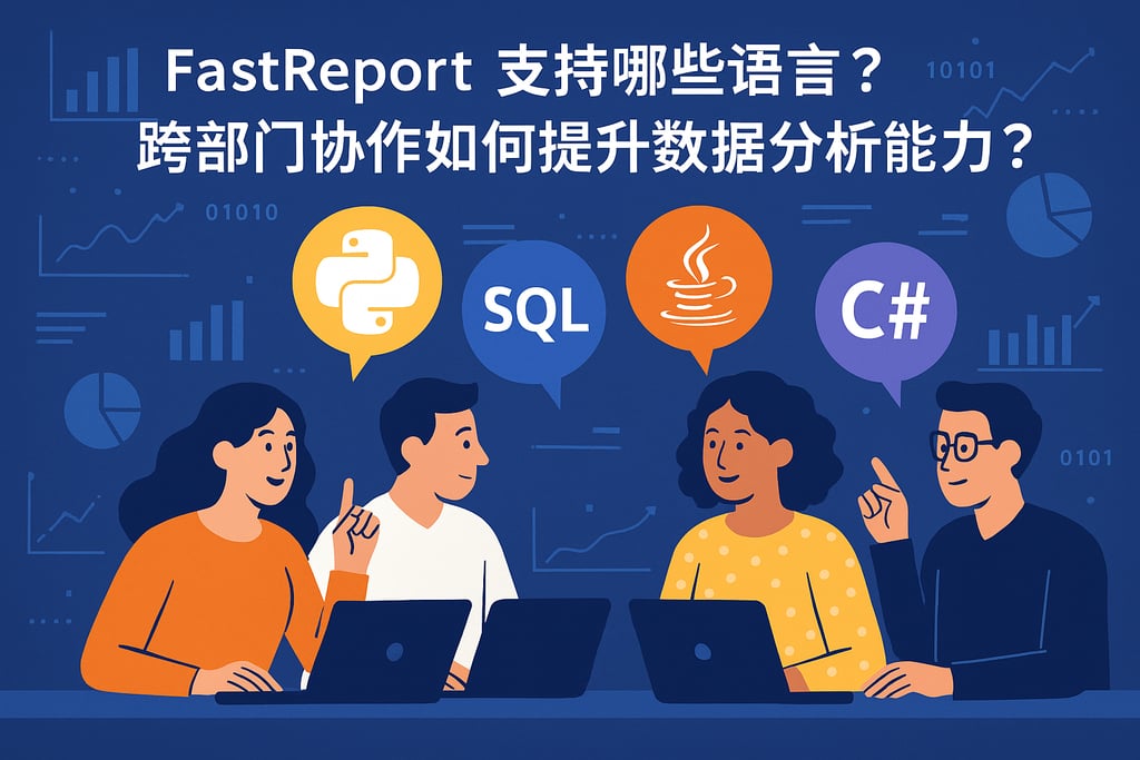 fastreports支持哪些语言？跨部门协作如何提升数据分析能力？