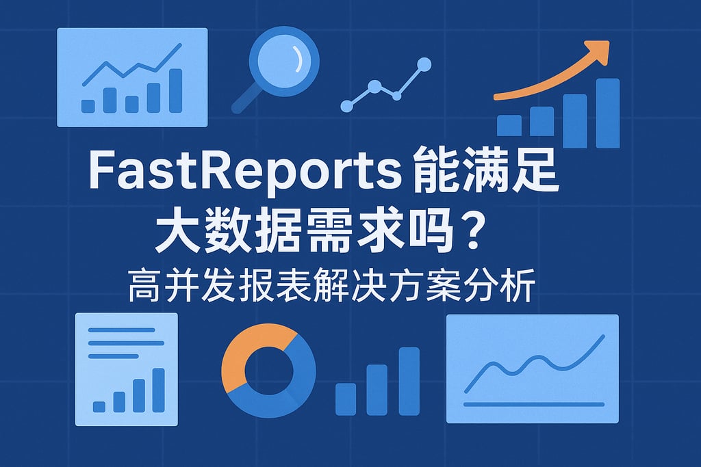 fastreports能满足大数据需求吗？高并发报表解决方案分析