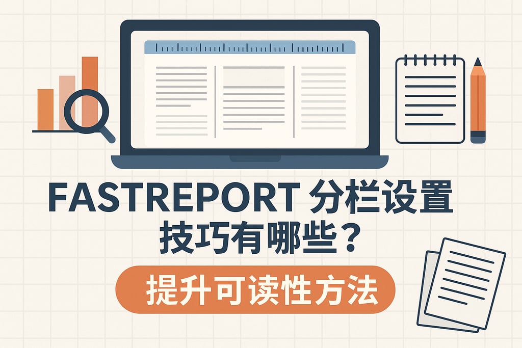 fastreport分栏设置技巧有哪些？提升可读性方法