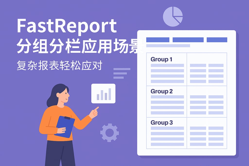 fastreport分组分栏应用场景？复杂报表轻松应对