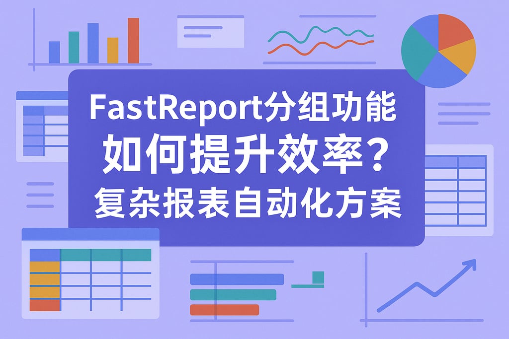fastreport分组功能如何提升效率？复杂报表自动化方案