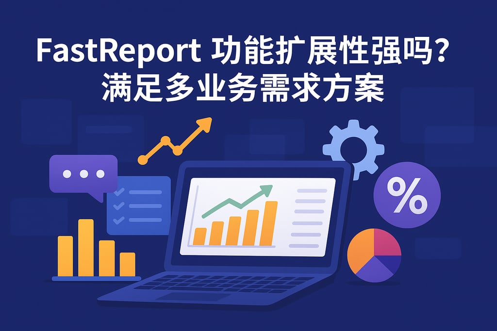 fastreport功能扩展性强吗？满足多业务需求方案