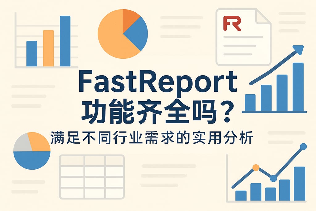 fastreport功能齐全吗？满足不同行业需求的实用分析
