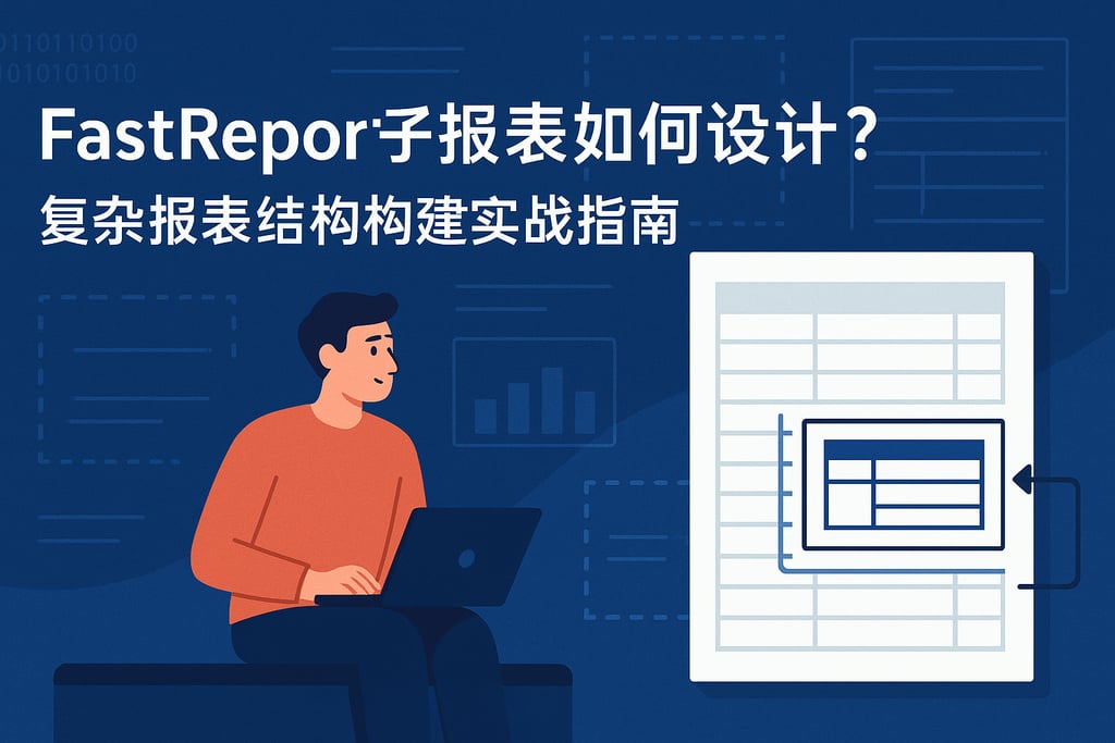fastreport子报表如何设计？复杂报表结构构建实战指南