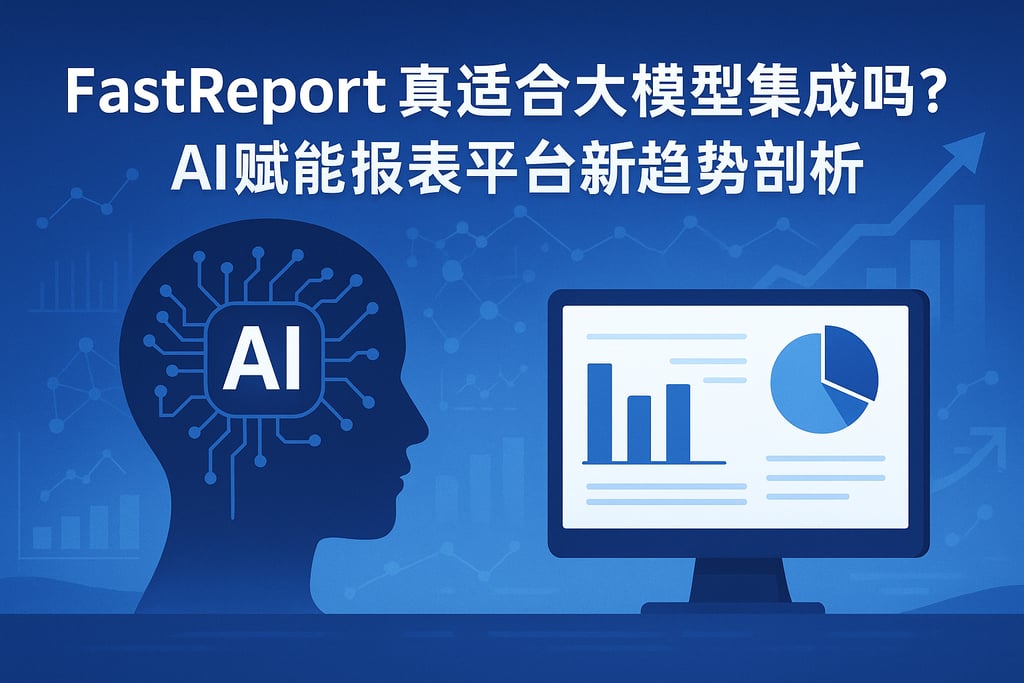 fastreport真的适合大模型集成吗？AI赋能报表平台新趋势剖析