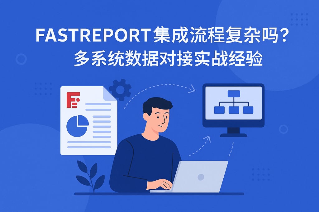 fastreport集成流程复杂吗？多系统数据对接实战经验