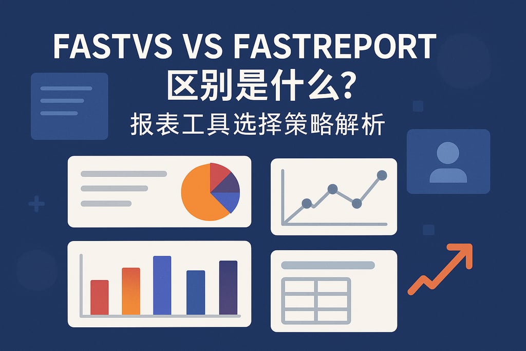 fastvs和fastreport区别是什么？报表工具选择策略解析