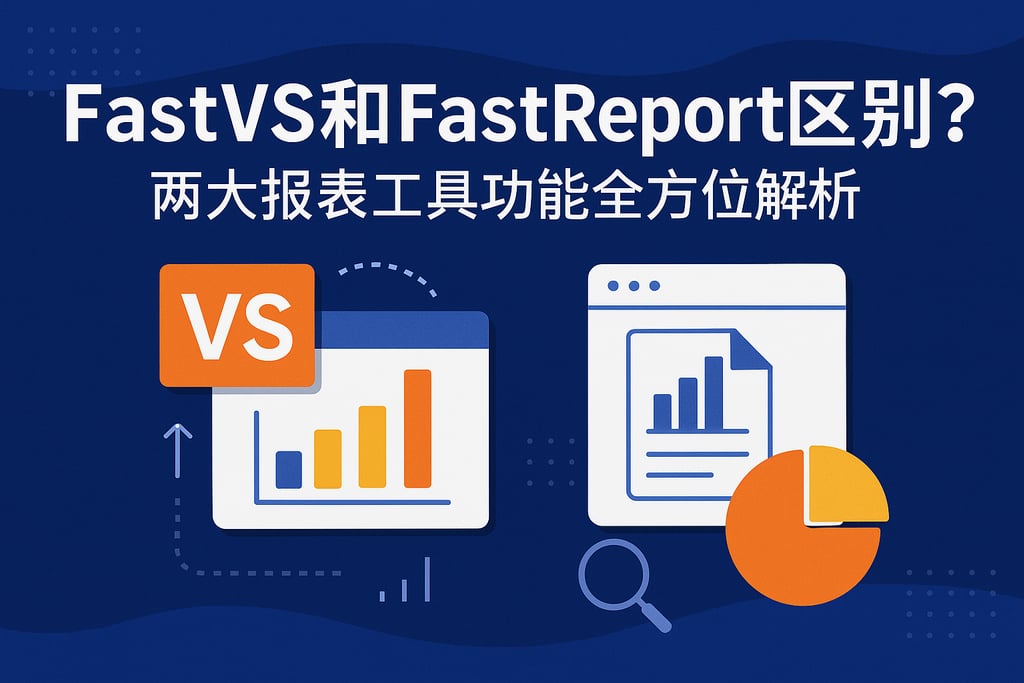 fastvs和fastreport区别？两大报表工具功能全方位解析