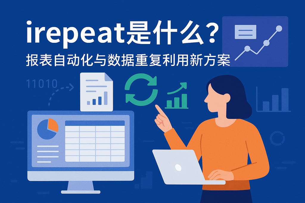 irepeat是什么？报表自动化与数据重复利用新方案