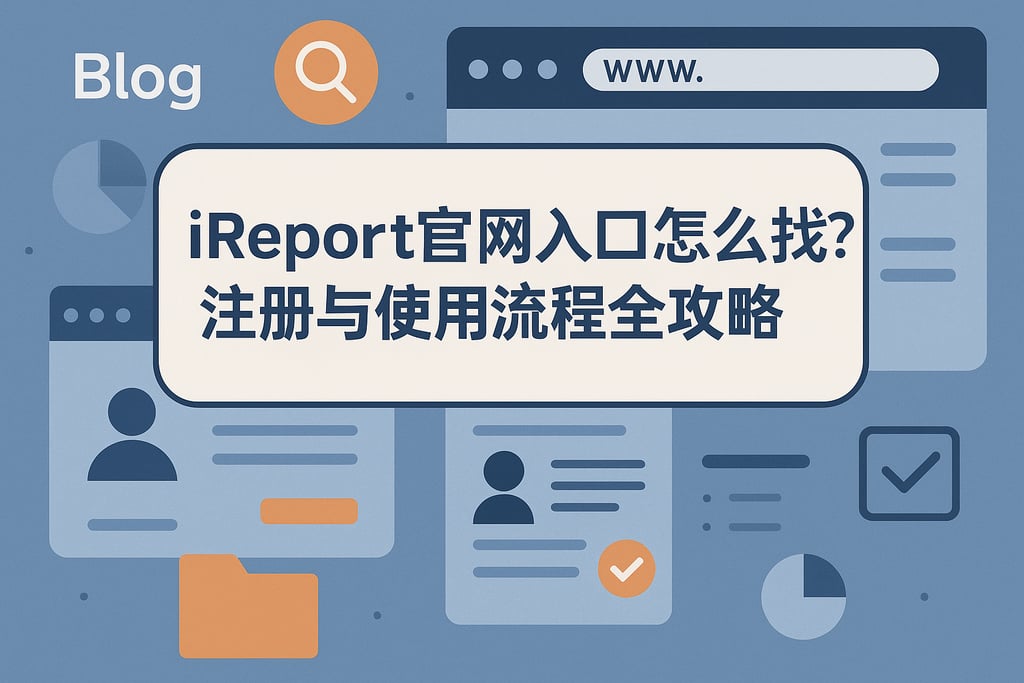ireport官网入口怎么找？注册与使用流程全攻略