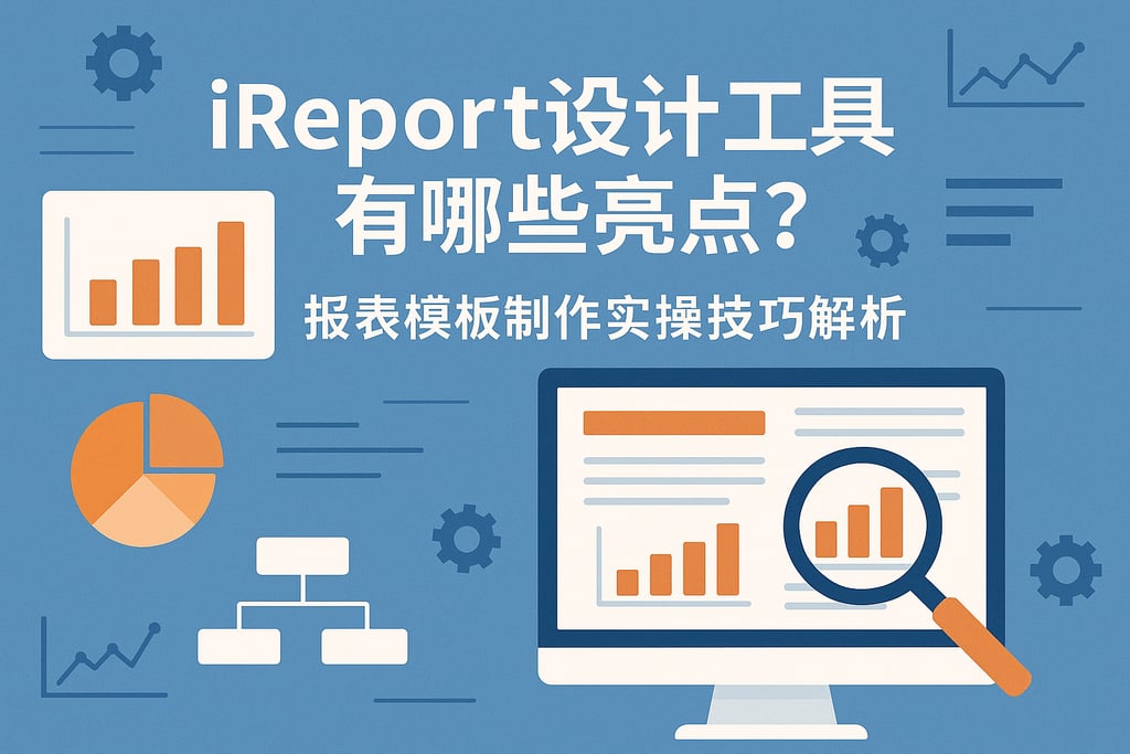 ireport设计工具有哪些亮点？报表模板制作实操技巧解析