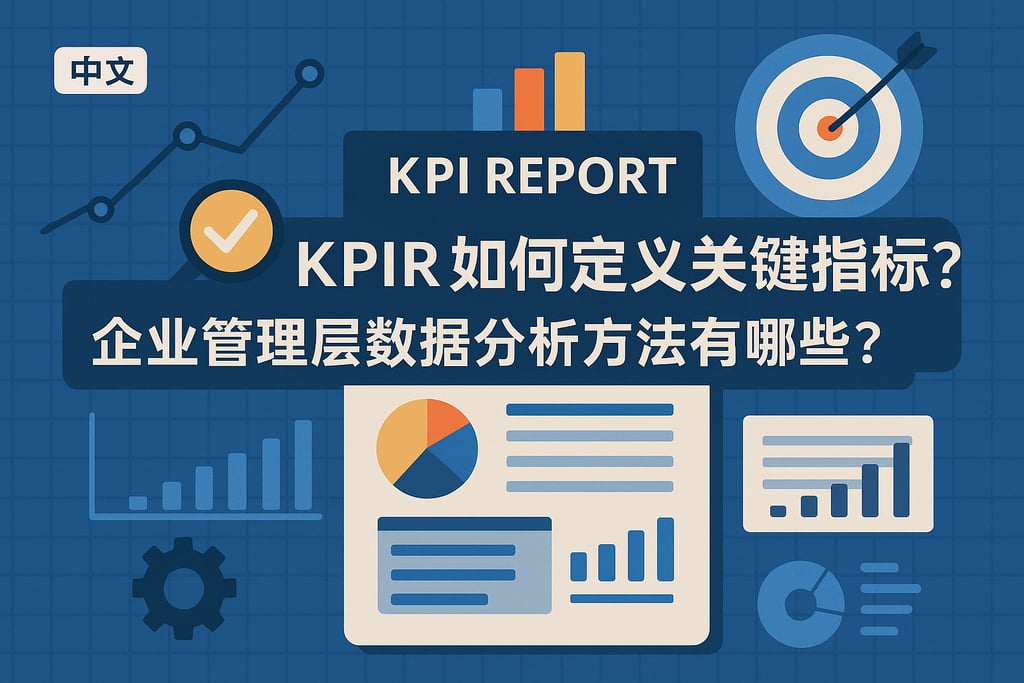 kpireport如何定义关键指标？企业管理层数据分析方法有哪些？