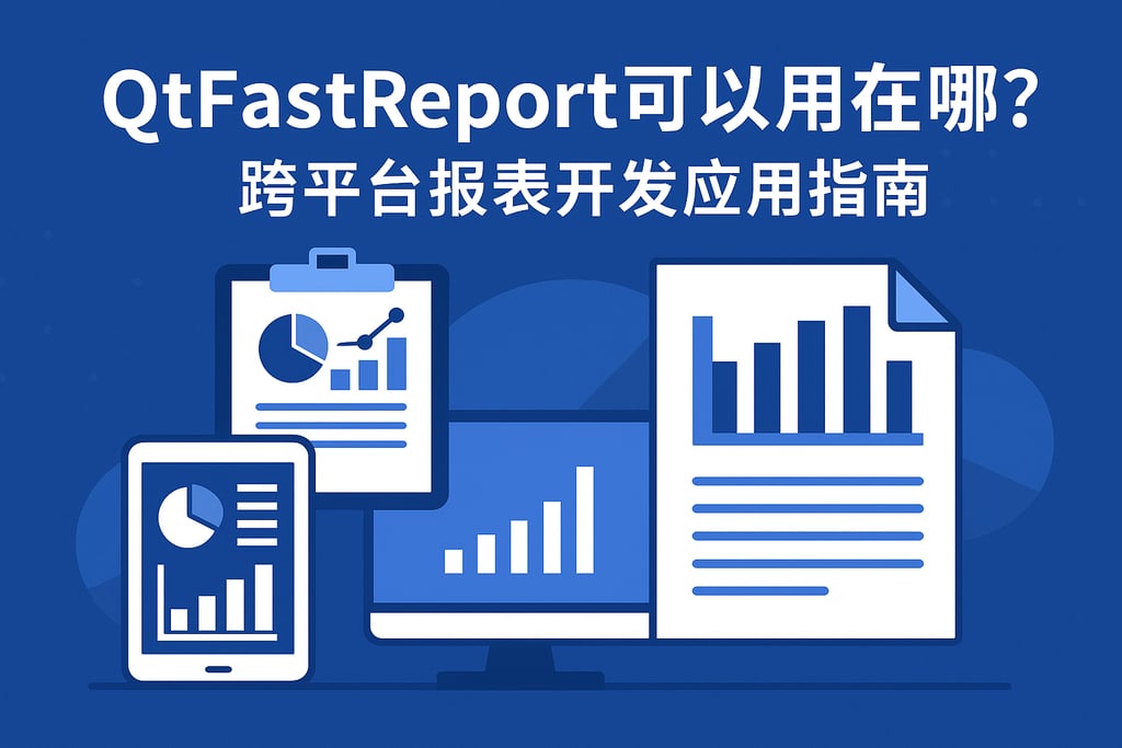 qtfastreport可以用在哪？跨平台报表开发应用指南
