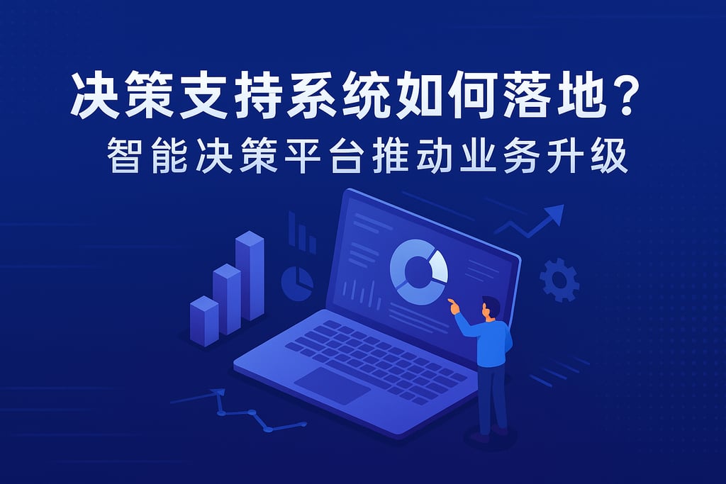 决策支持系统如何落地？智能决策平台推动业务升级