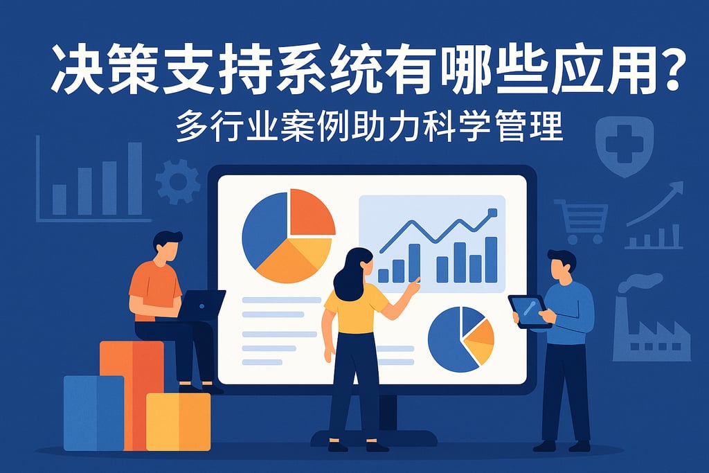 决策支持系统有哪些应用？多行业案例助力科学管理