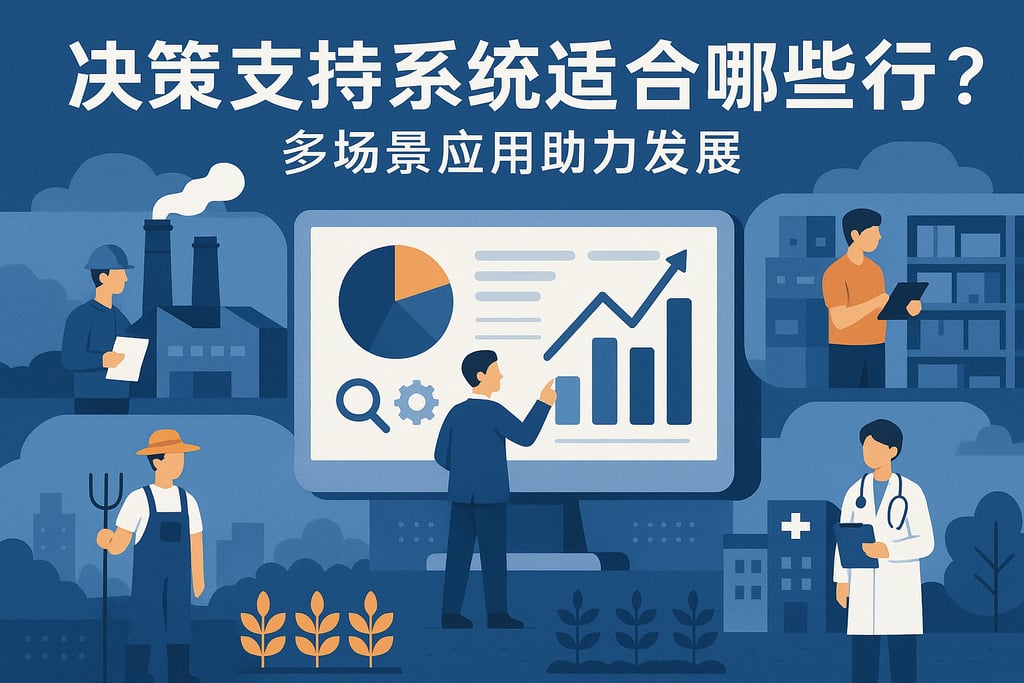 决策支持系统适合哪些行业？多场景应用助力发展