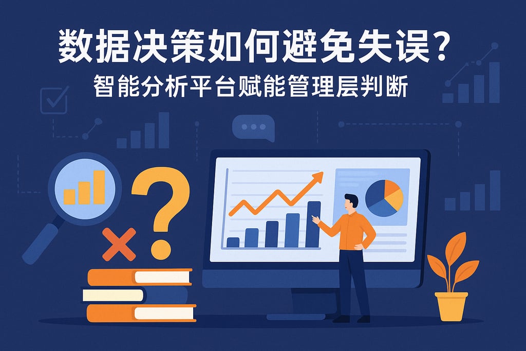 数据决策如何避免失误？智能分析平台赋能管理层判断