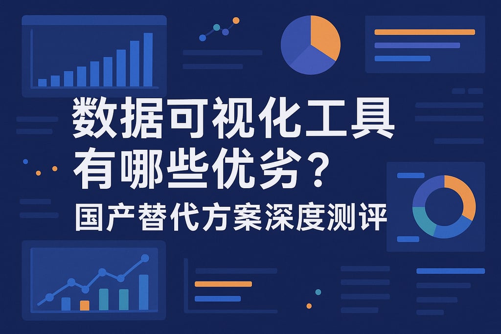 数据可视化工具有哪些优劣？国产替代方案深度测评