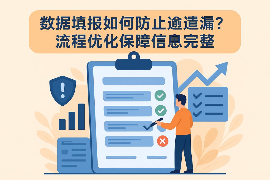 数据填报如何防止遗漏？流程优化保障信息完整性