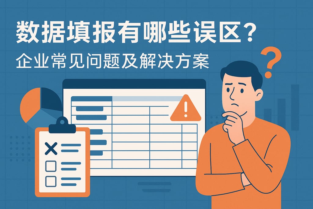 数据填报有哪些误区？企业常见问题及解决方案