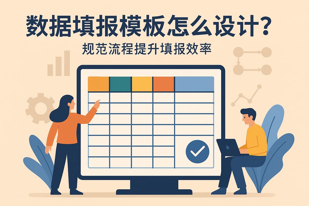 数据填报模板怎么设计？规范流程提升填报效率