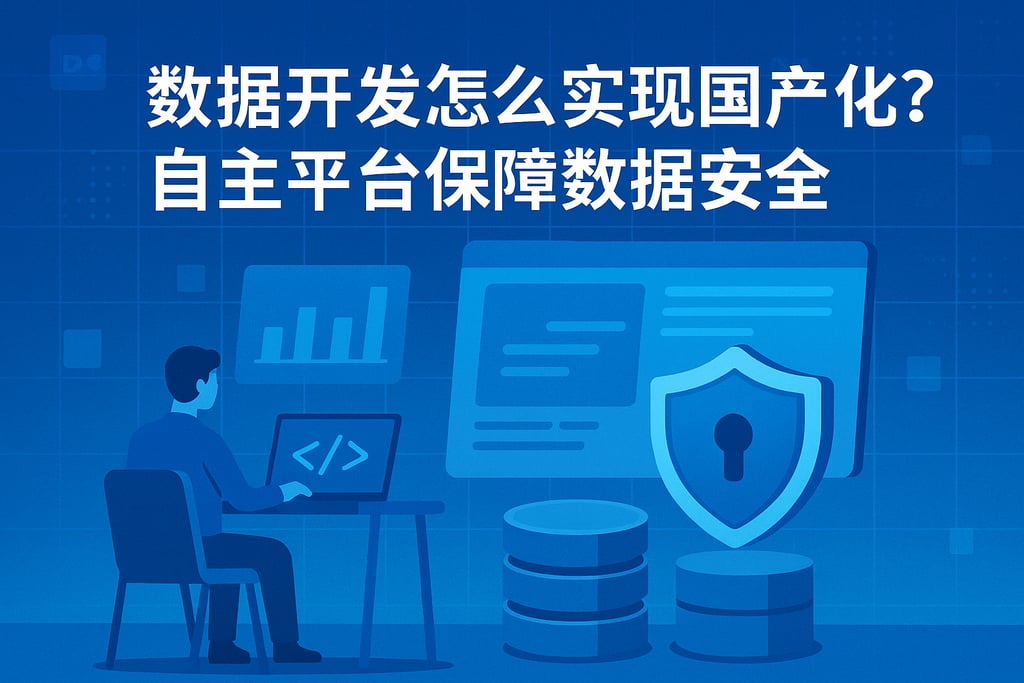 数据开发怎么实现国产化？自主平台保障数据安全