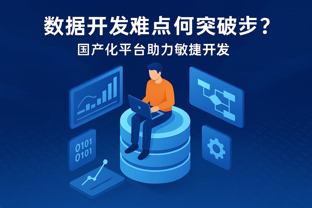 数据开发难点如何突破？国产化平台助力敏捷开发