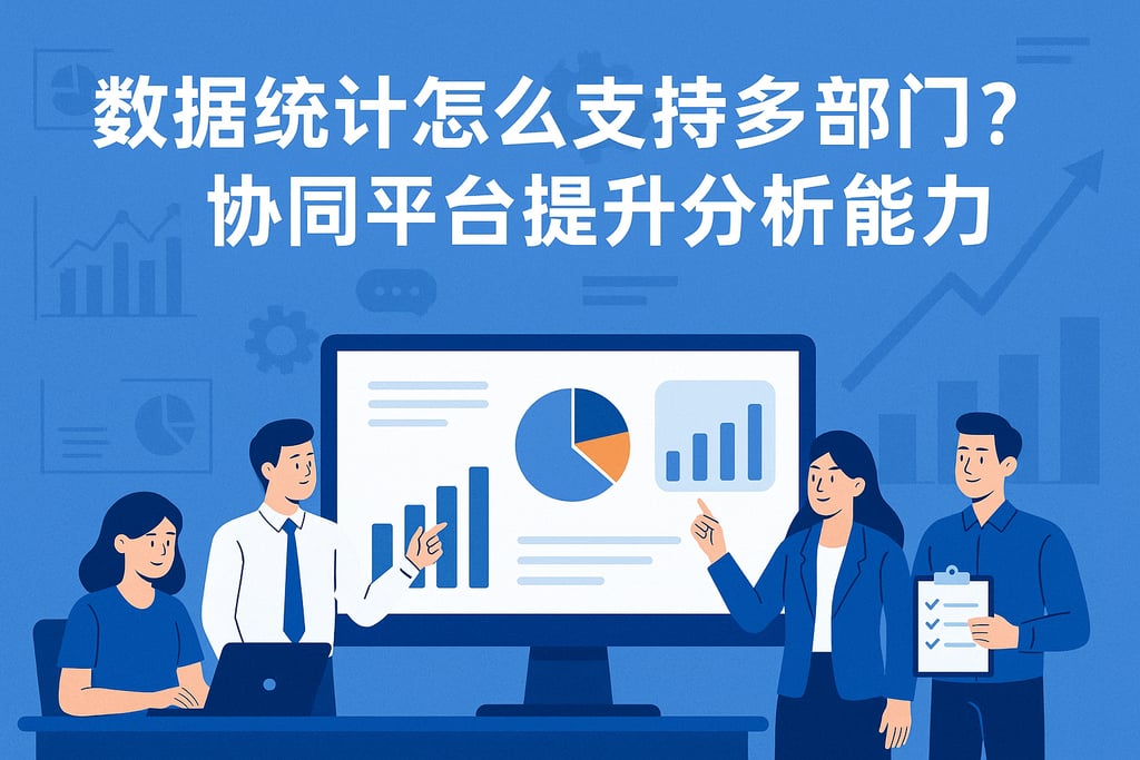 数据统计怎么支持多部门？协同平台提升分析能力